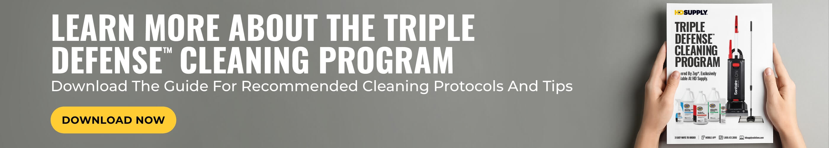 Triple Defense Cleaning Program Guide