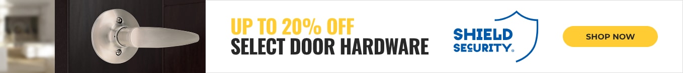 Up To 20% Off Select Door Hardware