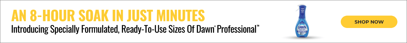 Introducing specially formulated, ready-to-use sizes of Dawn Professional