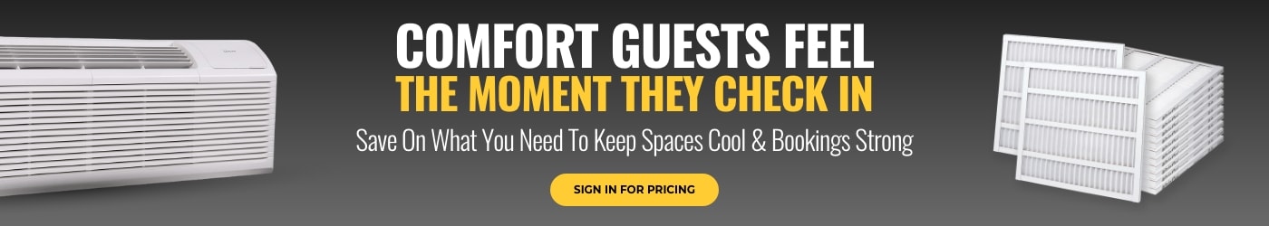 Save On Select PTACs, Accessories & Air Filters