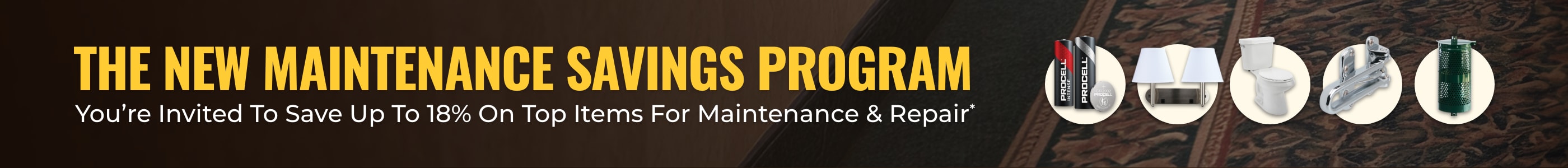 Up To 18% Off Top Maintenance And Repair Items