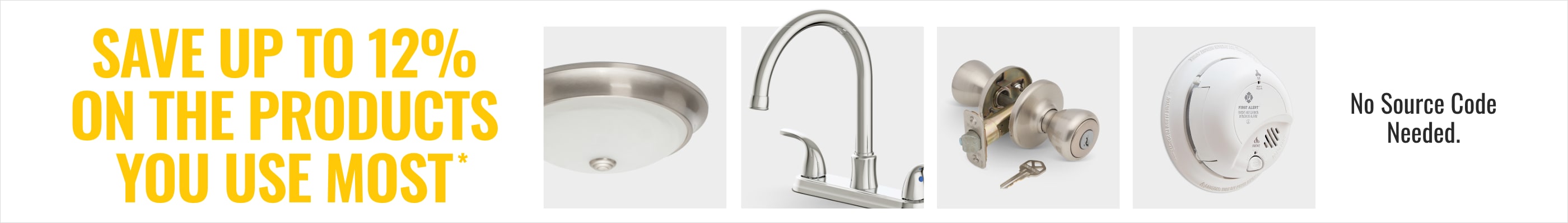 Save 12% On The Products You Use Most