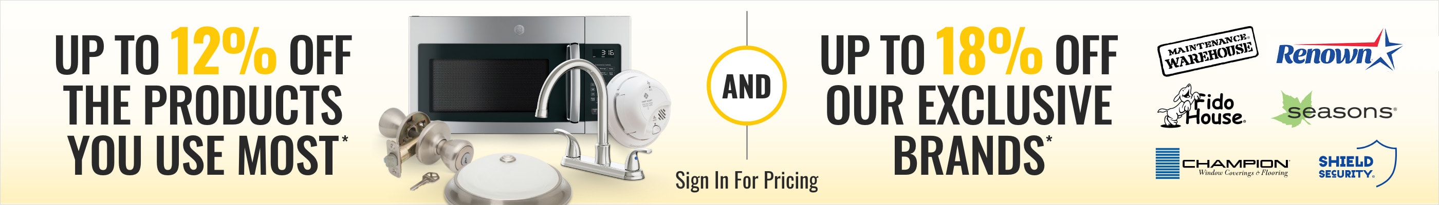 Up To 12% Off The Products You Use Most