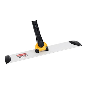 Rubbermaid Commercial HYGEN 18 In. Quick Connect Mop Frame For Wet Or Dry Pads, Lightweight, Multipurpose