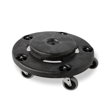 Rubbermaid Commercial BRUTE Trash Can Dolly for 20, 32, 44, and 55 Gallon Containers