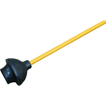 Maintenance Warehouse® Plunger 6" Black Rubber, Medium Duty