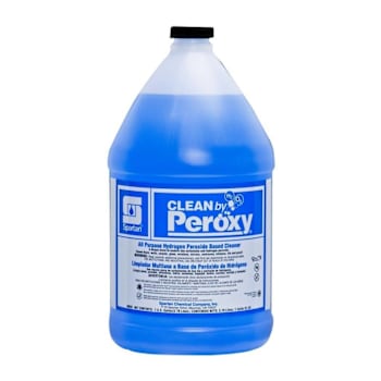 Spartan Clean By Peroxy Multi-Purpose Cleaner, Fresh Spring Rain Scent, 1 Gal