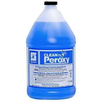 Spartan Clean By Peroxy Multi-Purpose Cleaner, Fresh Spring Rain Scent, 1 Gal