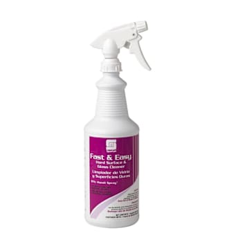 Spartan Fast & Easy Multi-Purpose Cleaner, Lemon Scent, 1 Qt
