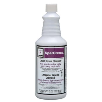 Spartan Sparcreme Restroom Cleaner, Lime Scent, 1 Qt