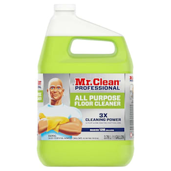 Mr. Clean All Purpose Floor Cleaner, Open Loop, Lemon, 1 Gal