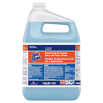 Spic And Span Disinfecting All-Purpose Spray/Glass Cleaner Concentrate, Closed Loop, 1 Gallon
