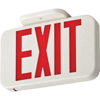 Lithonia Lighting® 120/277v Red/Green LED Exit Sign