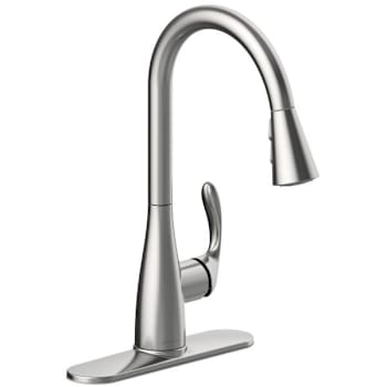 Seasons Westwind Single-Handle Pull Down Kitchen Faucet, Stainless Steel