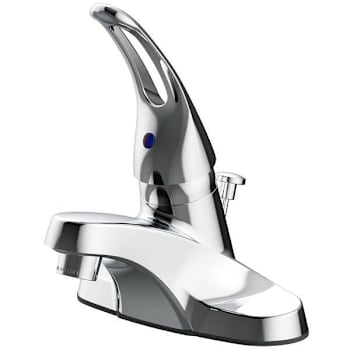 Seasons Builder 1.2 GPM Centerset Low-Arc Bathroom Faucet With Pop Up Drain, Chrome