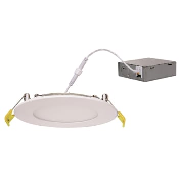 Halco 6in. Selectable Cct Ultra-Slim Canless Integ Led Recessed Rnd Wet Loc Cec