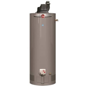 Rheem Professional Classic 50 Gal. Tall 6-Year 42k BTU Power Vent Natural Gas Tank Water Heater, Side T&P Valve