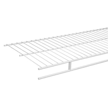 Everbilt 12-Ft. X 12-In. Non-Adjustable Fixed Rod Wire Shelf 4-Pack