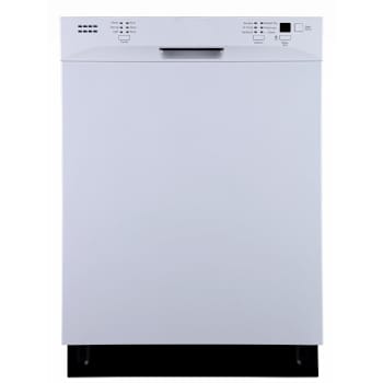 Seasons ENERGY STAR 24in. Front-Control Dishwasher 52 dBA Stainless Steel Tub, White