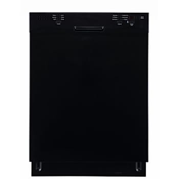 Seasons ENERGY STAR 24in. Front-Control Dishwasher 52 dBA  Stainless Steel Tub, Black
