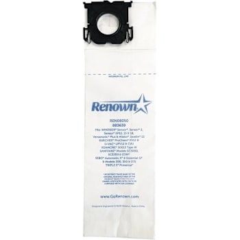 Renown Vacuum Bag For Windsor Sensor, Equivalent To 5300, Package Of 10