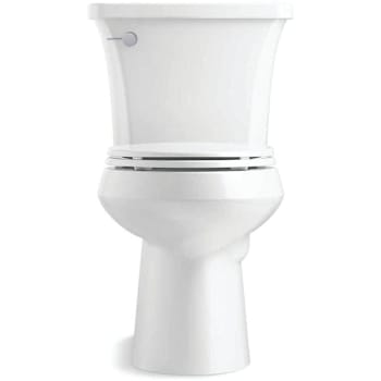 Kohler Highline Arc 2-Piece 1.28 GPF Single Flush Elongated Toilet In White