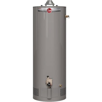 Rheem Professional Classic 40 Gal. Short 6-Year 34k BTU Atmospheric Natural Gas Water Heater, Side T&P Relief Valve
