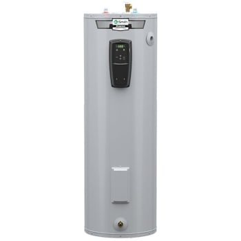 A. O. Smith® 50-Gallon Tall Electric Grid-Capable Water Heater 20-1/2" D X 59" H