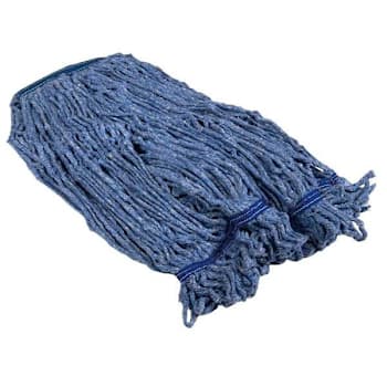 Renown 1 In. Headband 24oz Blue Blend Looped String Mop Package Of 2