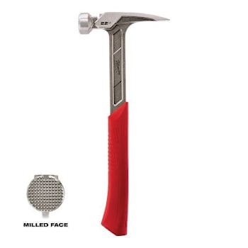 Milwaukee 22 Oz. Milled Face Framing Hammer