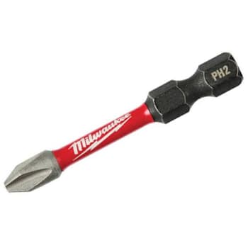 Milwaukee Shockwave 2 In. Impact Duty Phillips #2 Screw Driver Bit (15-Pack)