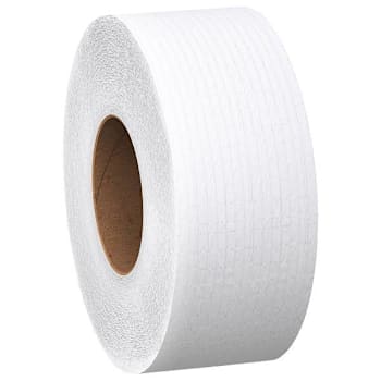 Scott 2-Ply Jumbo Roll Recycled Fiber Toilet Paper, 12 Rolls-Carton
