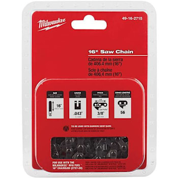 Milwaukee 16 In. Chainsaw Chain