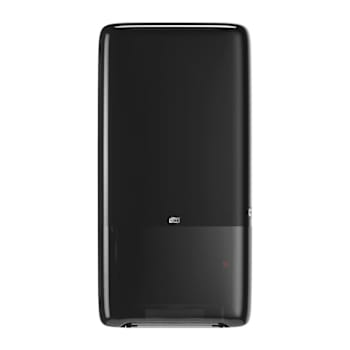 Tork Peakserve Continuous Hand Towel Dispenser, High Capacity, Elevation Range, Black, H5