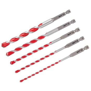Milwaukee Shockwave Carbide Hammer Drill Bits Set