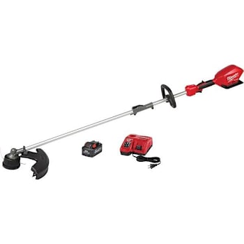 Milwaukee M18 Fuel 18v Li-Ion Brushless String Trimmer W/ Quik-Lok And 8.0 Ah Battery