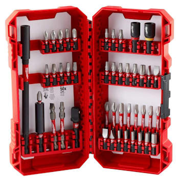 Milwaukee Shockwave 45-Piece Impact Duty Alloy Steel Screw Driver Bit Set