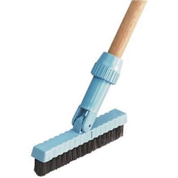 Renown Pivoting Head Grout Brush, 7-1/2 In., Black