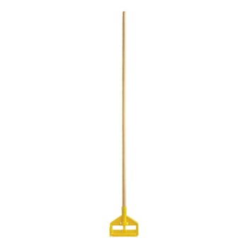 Rubbermaid Commercial invader Slide-On Wet Mop Handle, 60 in, Hardwood
