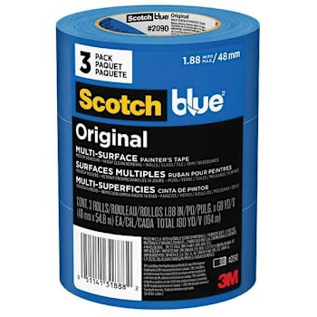 3M Scotchblue Multi-Surface Painter'S Tape 1.88 In. X 60 Yd. (3-Pack)