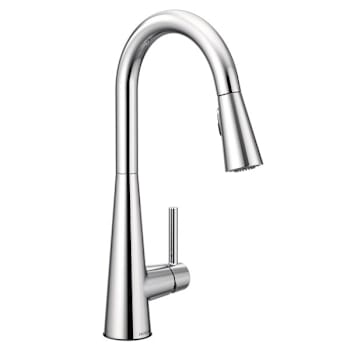 Moen® Sleek™ Pull-Down Kitchen Faucet, 1.5 Gpm, Chrome, 1 Handle