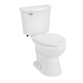 Seasons 2-Piece All-in-One 0.8 GPF Single Flush Elongated Toilet, White