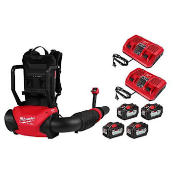 Milwaukee M18 Fuel Dual Battery Backpack Blower Kit