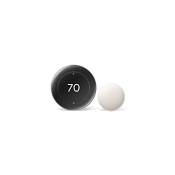 Google Nest Learning Thermostat 4th Gen Nest Temperature Sensor Pro,silver