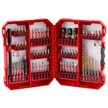 Milwaukee Shockwave Impact Duty Drill & Drive Set, 60 Piece