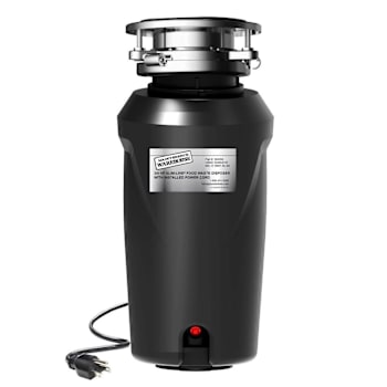 Maintenance Warehouse 3/4 Hp Slim-Line Disposal With Installed Power Cord