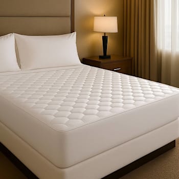 Cotton Bay Select Queen Waterproof Mattress Pad Fitted 60x80", Case Of 10