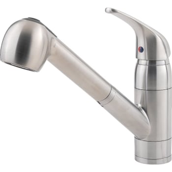 Pfister® Pfirst™ Pull-Out Kitchen Faucet, 1.75 Gpm, Single-Handle, Stainless