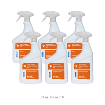 Ecolab Scientific Clean Multi-Purpose Kitchen Degreaser - RTU 32 Fl Oz, Case Of 6