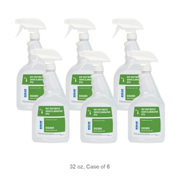 Ecolab Scientific Clean Bio-Enzymatic Odor Eliminator - RTU 32 Fl Oz, Case Of 6